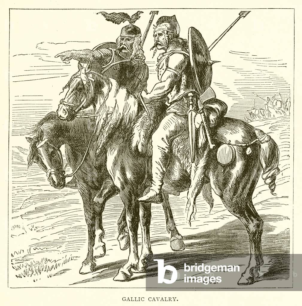Gallic Cavalry (engraving)