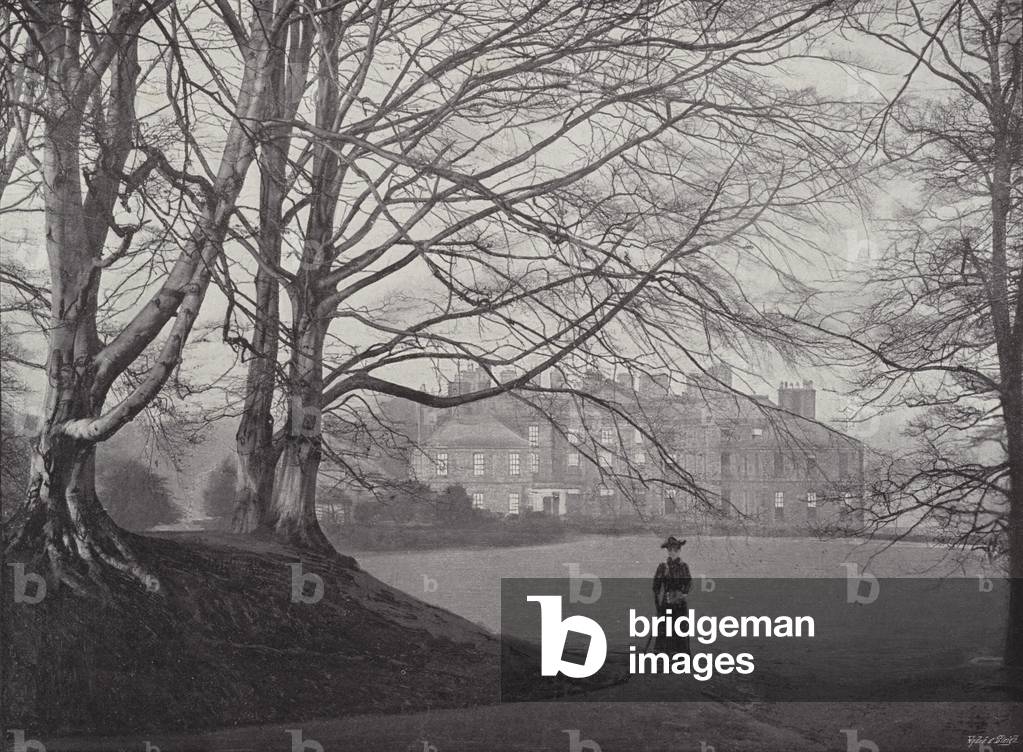 Dalkeith Palace (b/w photo)