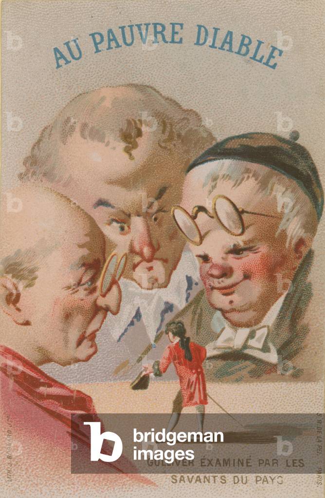 Scene from 'Gulliver's Travels' (chromolitho)