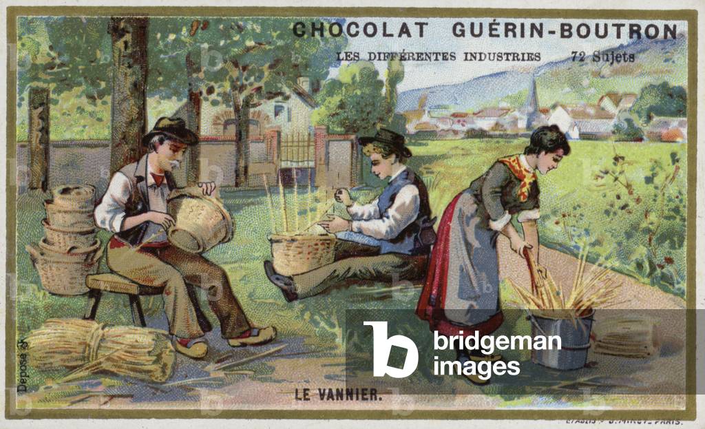 Basket makers (chromolitho)
