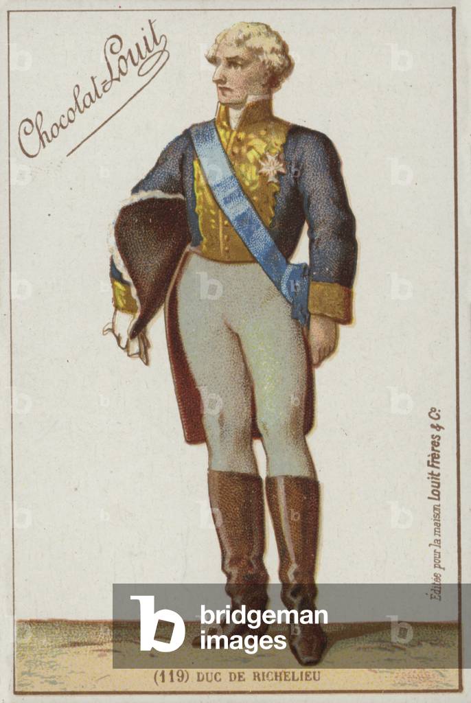 Duc de Richelieu (chromolitho)