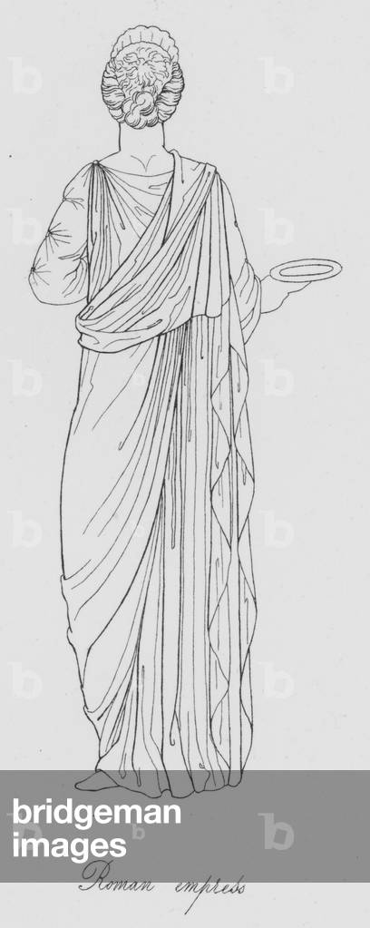 Roman empress (engraving)