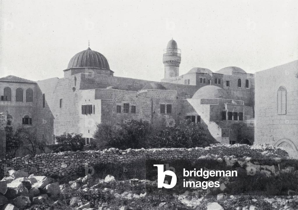 The Tomb of David (b/w photo)