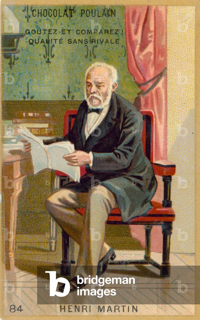 Bon-Louis-Henri Martin, historian (chromolitho)