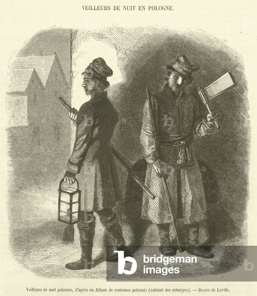 Veilleurs de nuit polonais (engraving)