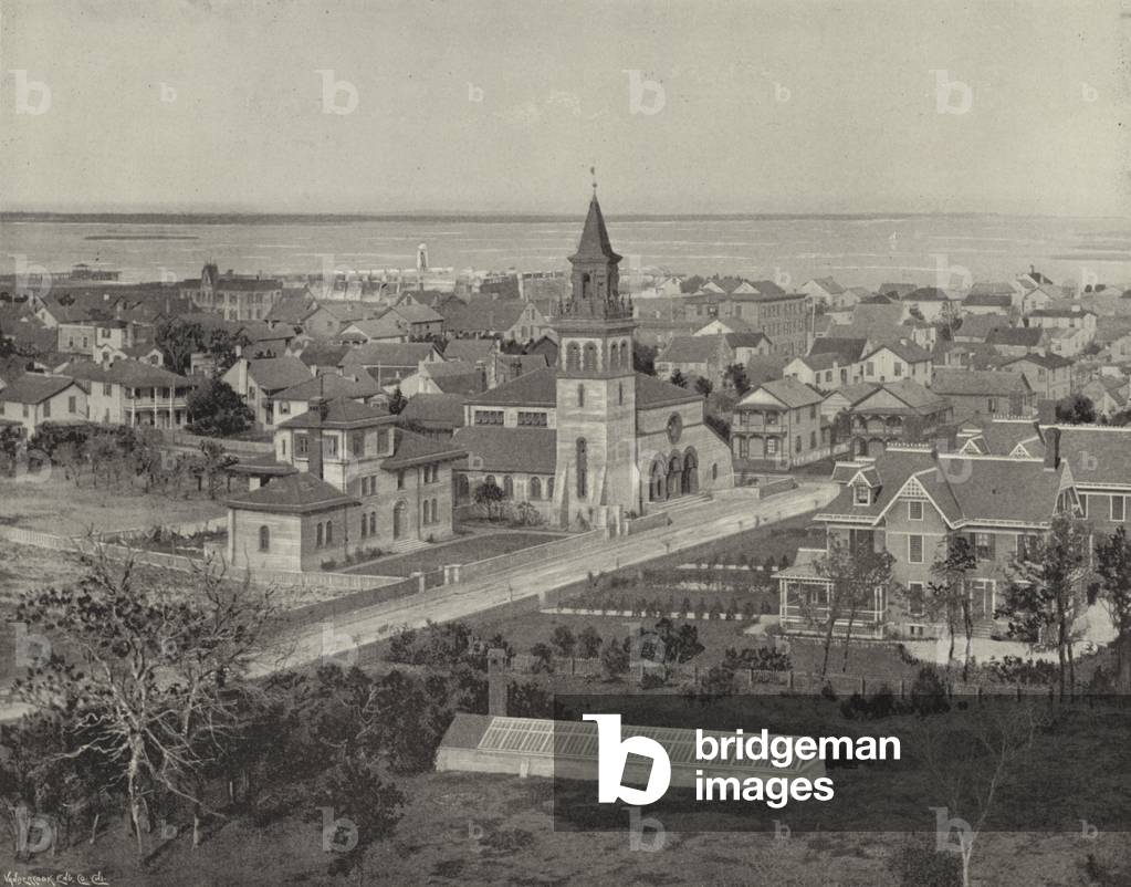 St Augustine, Florida (b/w photo)