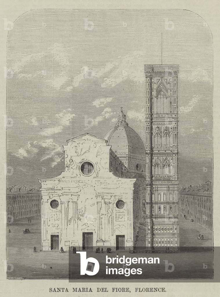 Santa Maria del Fiore, Florence (engraving)