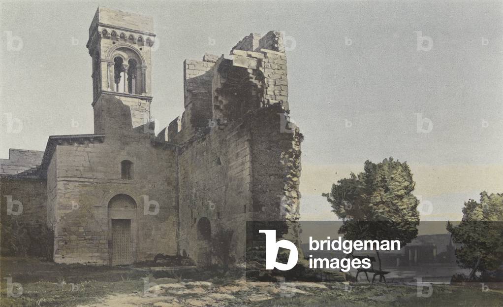 Beaucaire, Chapelle du Chateau (Chapelle Saint-Louis) (colour photo)