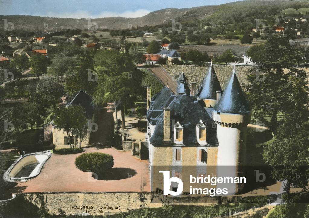 La Font Haute, Cazoules, Dordogne (colour photo)