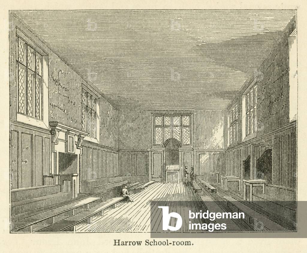 Harrow School-room (engraving)