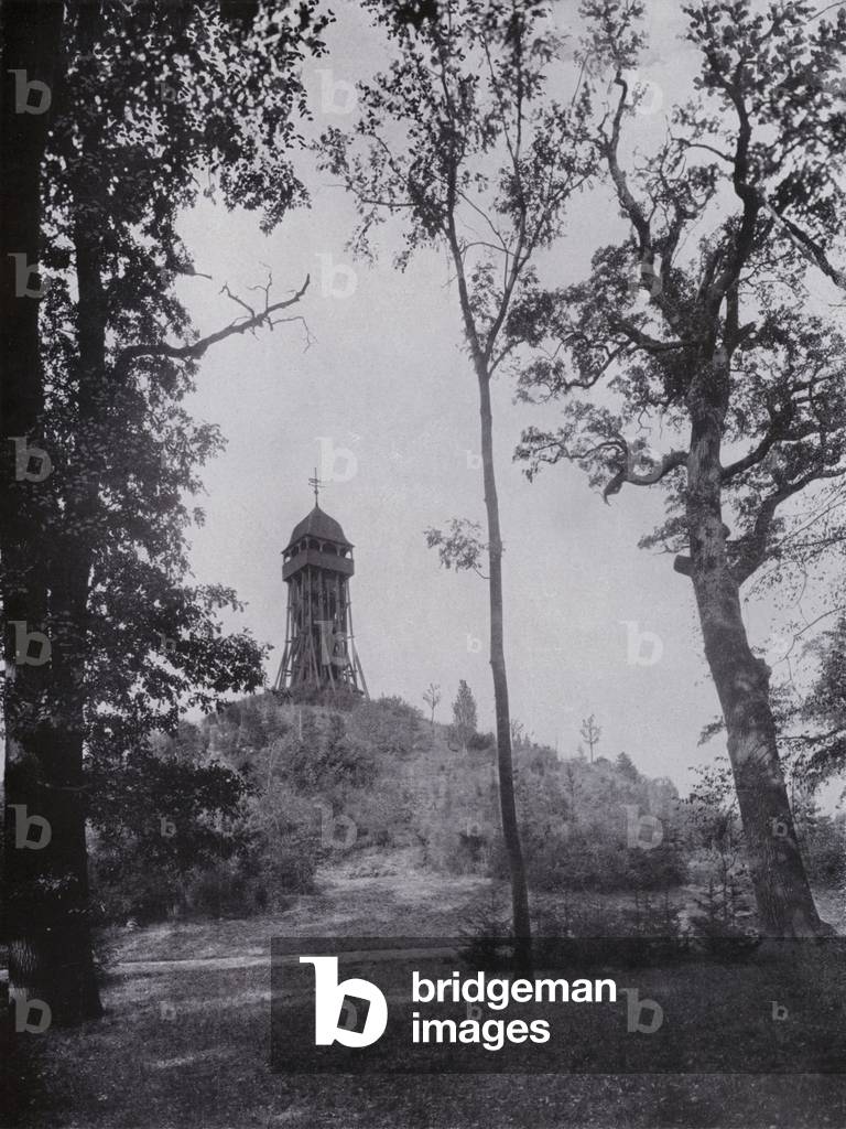 Leipzig: Rosental, Scherbelberg (b/w photo)