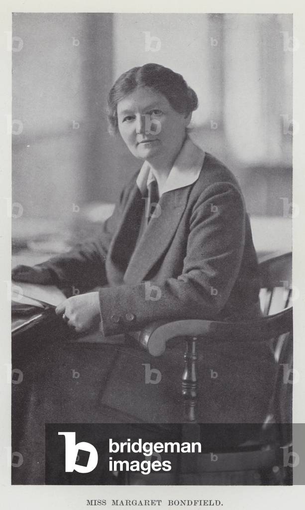Miss Margaret Bondfield (b/w photo)
