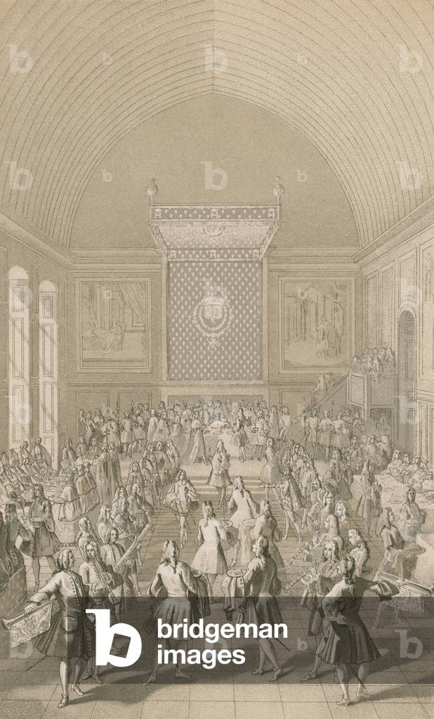 The Coronation Banquet (chromolitho)