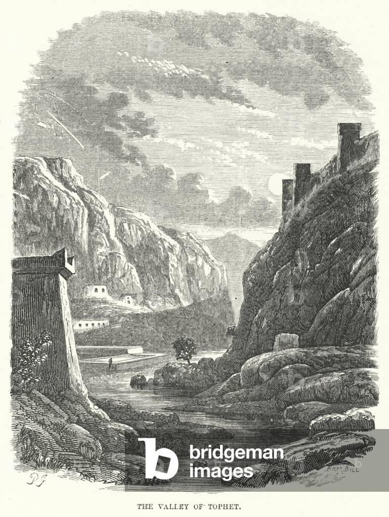 The Valley of Tophet (engraving)