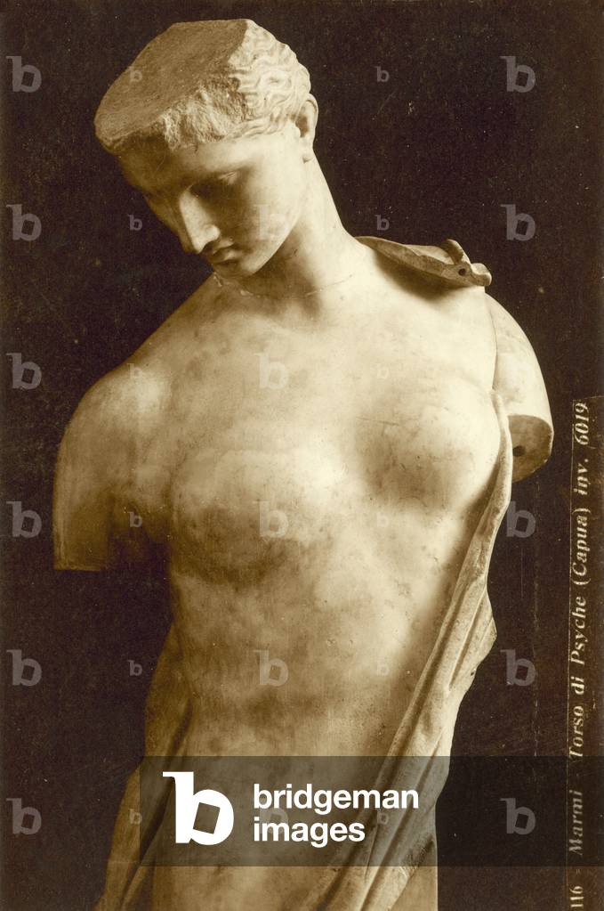 Torso of Psyche (b/w photo)