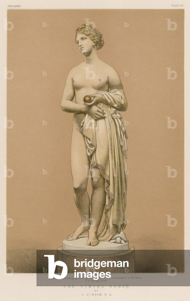 The Tinted Venus by J Gibson, R A (chromolitho)