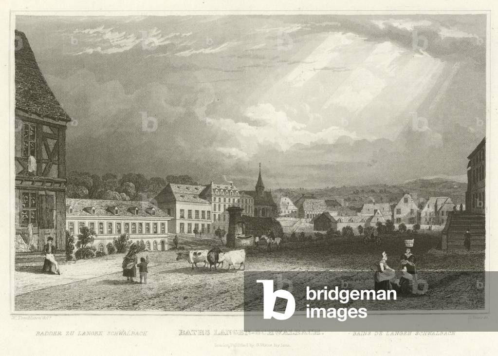 Baths Langen-Schwalbach (engraving)