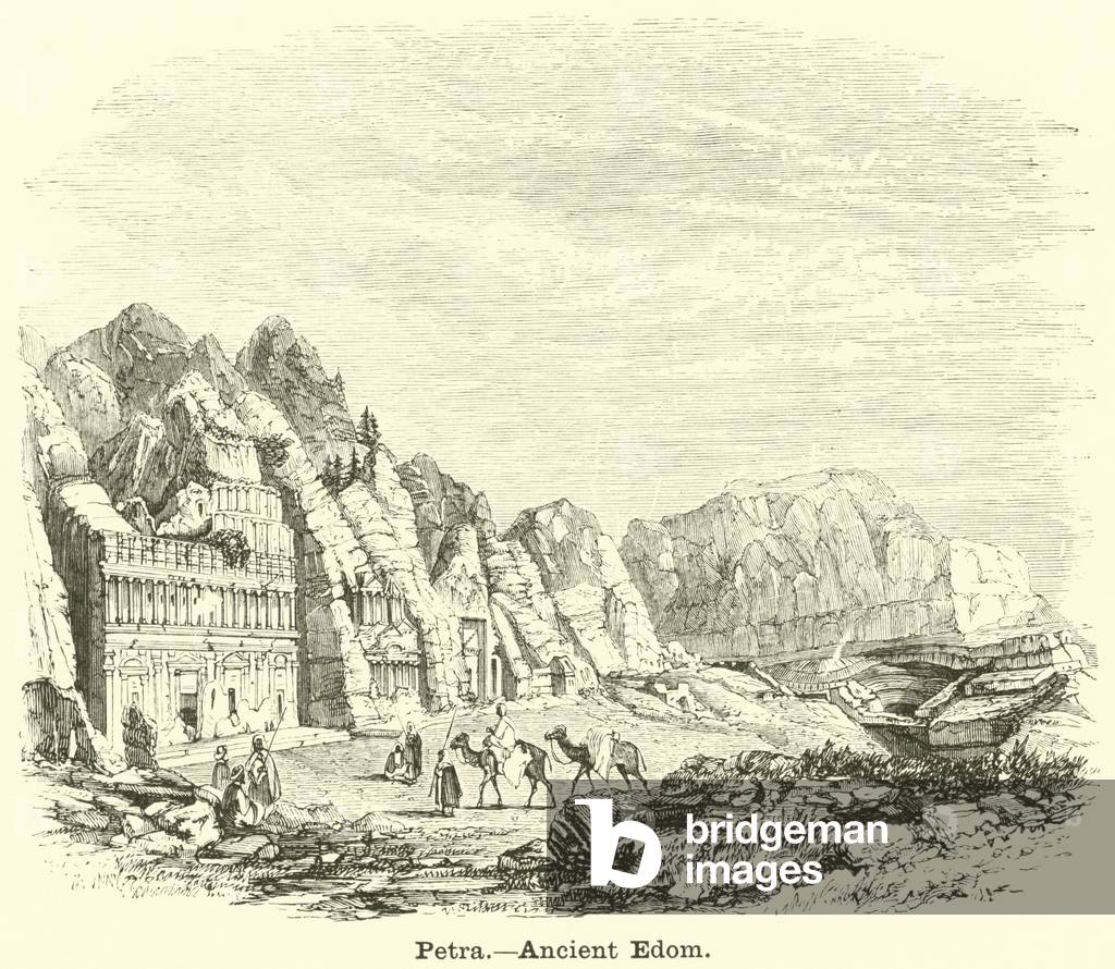 Petra, Ancient Edom (engraving)