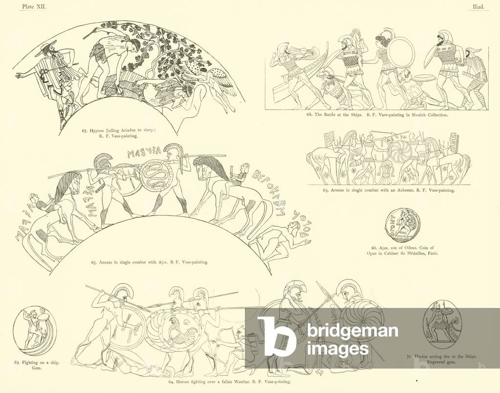 Homer's Iliad (engraving)