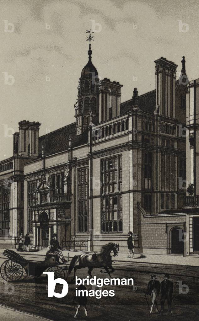 New Examination Schools, Oxford (litho)