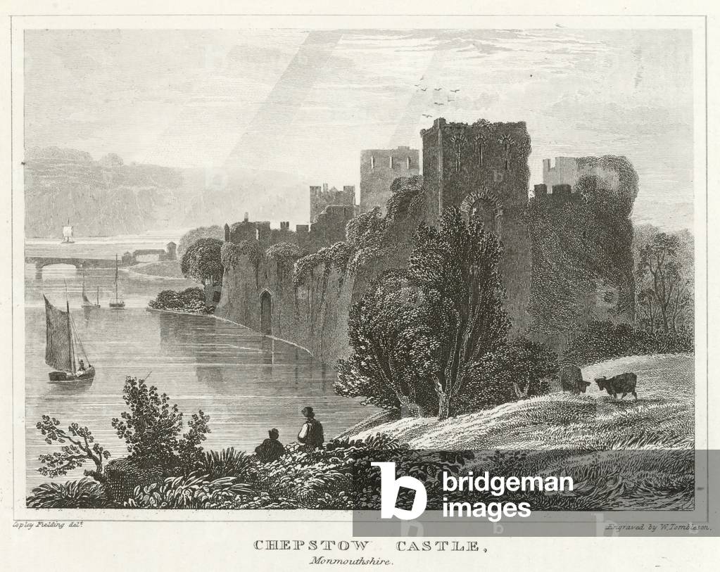 Chepstow Castle, Monmouthshire (engraving)