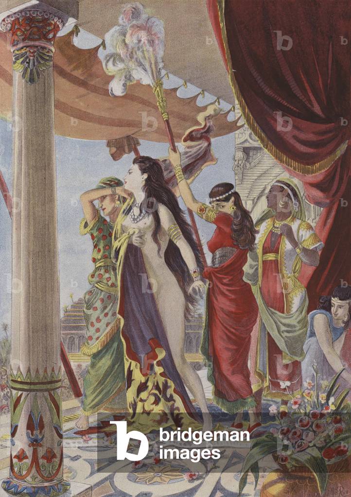 Semiramis (colour litho)