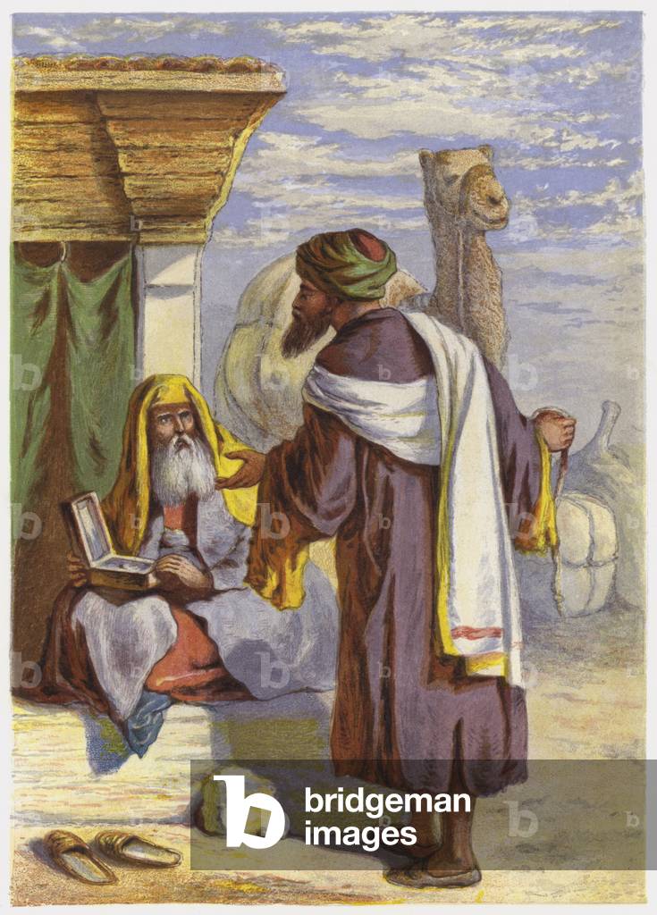 Parables of Jesus Christ: Pearl Of Great Price (chromolitho)