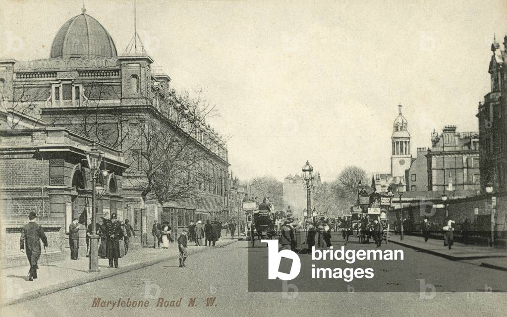 Marylebone Road, London (b/w photo)