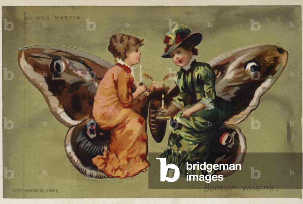 Good evening neighbour (chromolitho)
