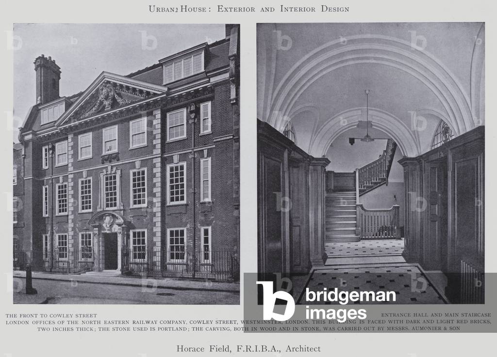 Horace Field, Architect (b/w photo)