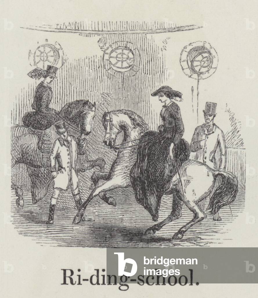 Riding school (engraving)