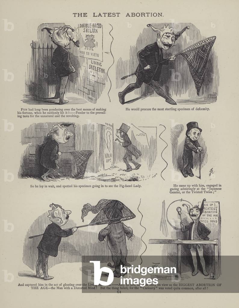 Page from The British Working Man or One Who Does Not Believe In Him (engraving)