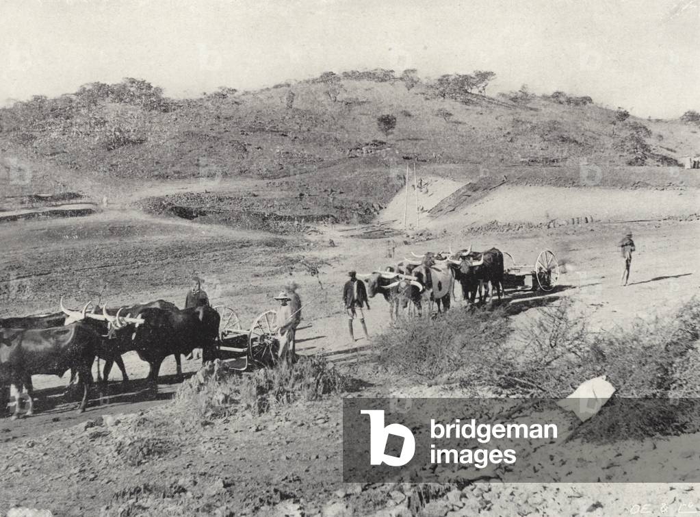 Criterion Dam, Nine Miles from Bulawayo (b/w photo)