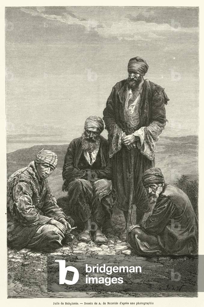 Juifs de Babylonie (engraving)