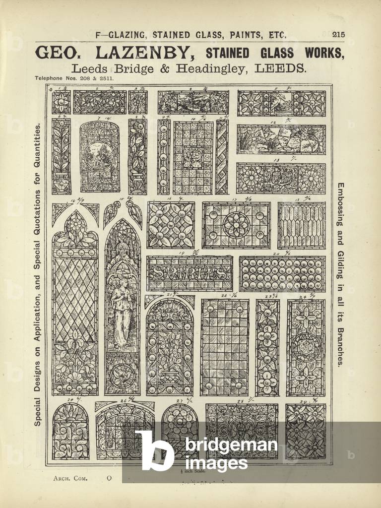 Page from The Architect's, Surveyor's and Engineer's Compendium 1892 (engraving)