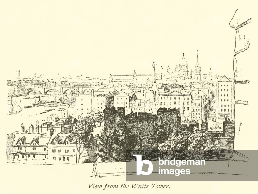 View from the White Tower (engraving)