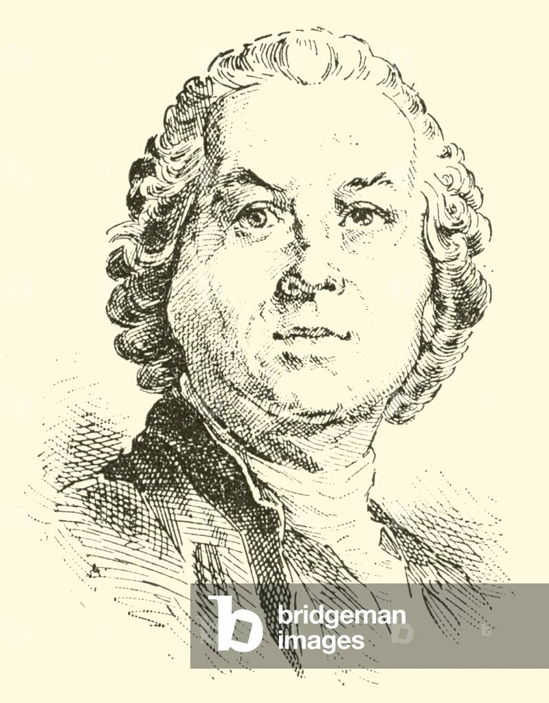 Christoph Willibald Ritter von Gluck, 1714-1787 (engraving)