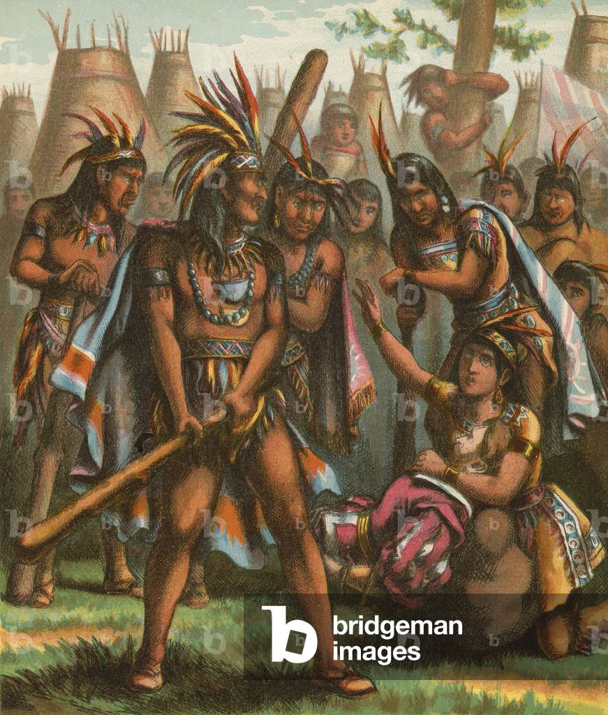 Pocahontas (chromolitho)