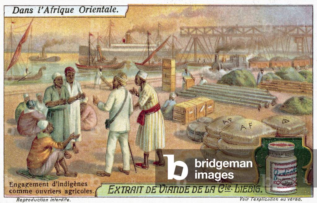 Hiring native farm workers (chromolitho)