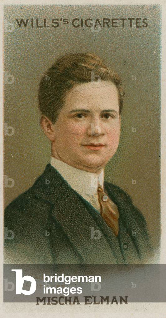 Mischa Elman (chromolitho)