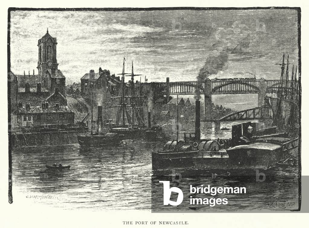 The Port of Newcastle (engraving)
