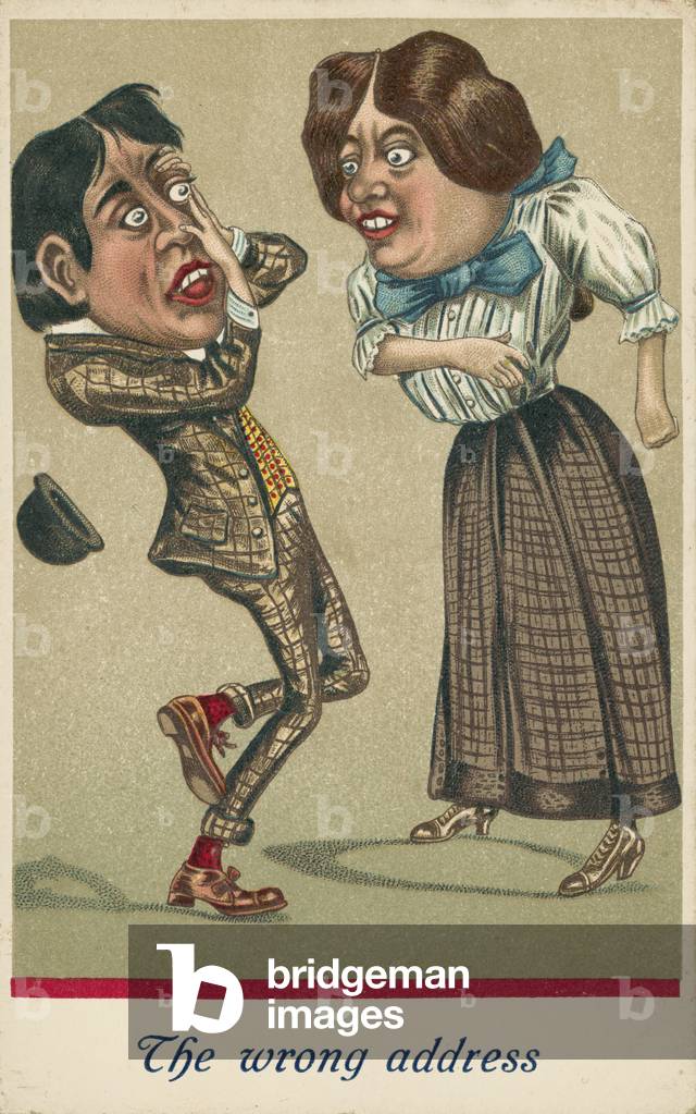 The wrong address (colour litho)