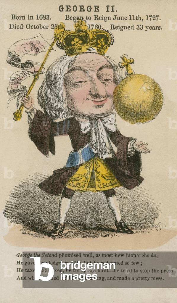 King George II (aquatint)