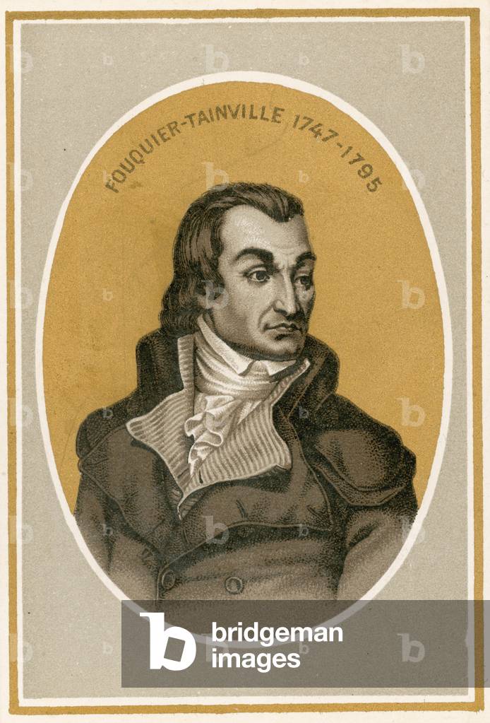 Fouquier Tainville (colour litho)