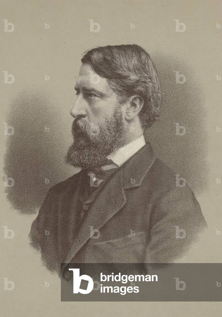 Spencer Compton Cavendish, Marquess of Hartington, British politician (litho)