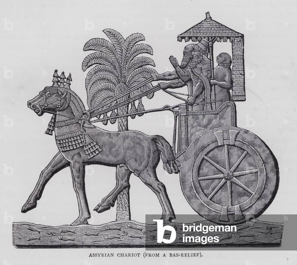 Assyrian Chariot (engraving)