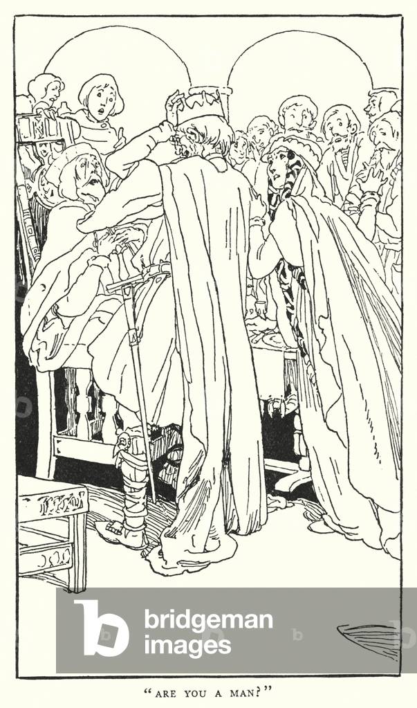 Illustration for Shakespeare's Macbeth (litho)