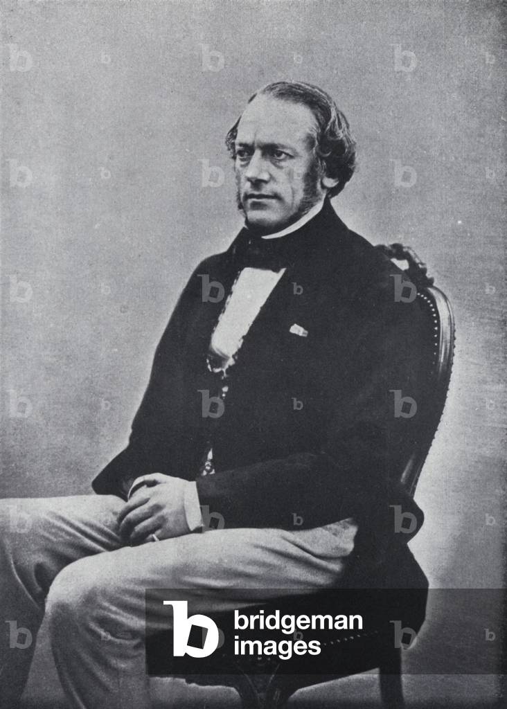 Charles-Auguste de Beriot - portrait, 19th century (photo)