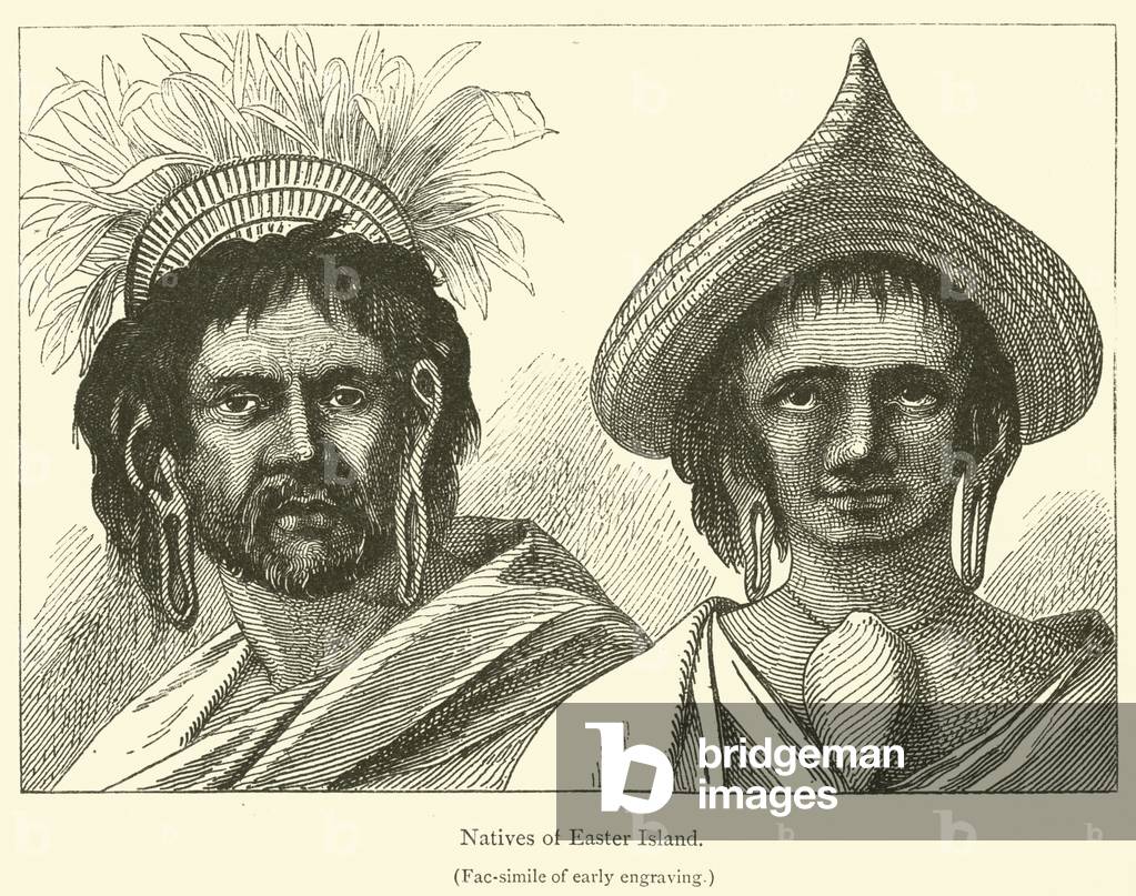 Natives of Easter Island (engraving)