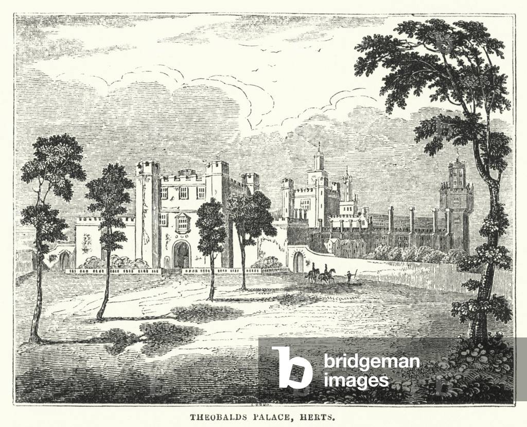 Theobalds Palace, Hertfordshire (engraving)